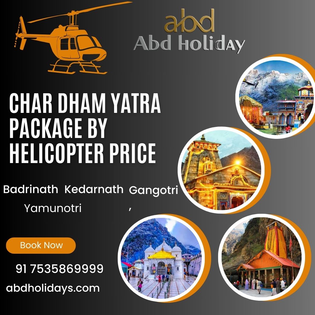 Char Dham Yatra Yackage By Helicopter Price