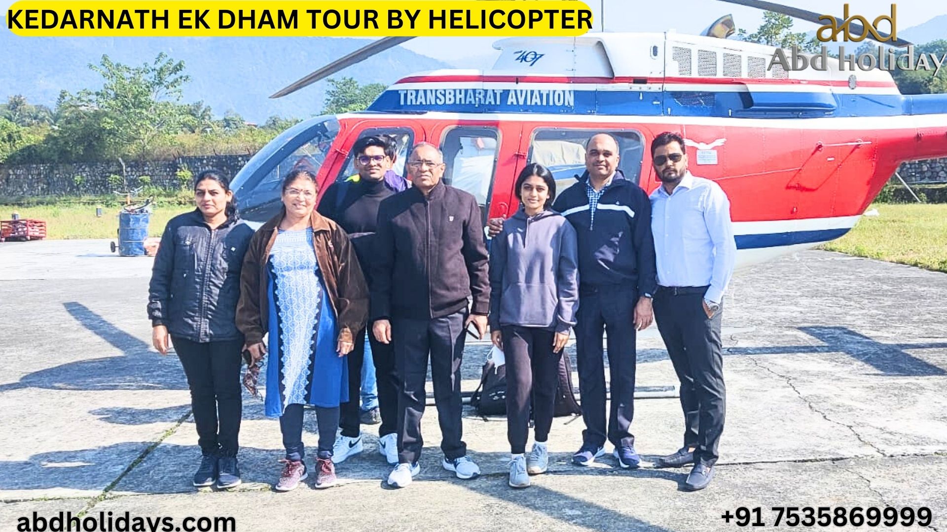 KEDARNATH EK DHAM TOUR BY HELICOPTER
