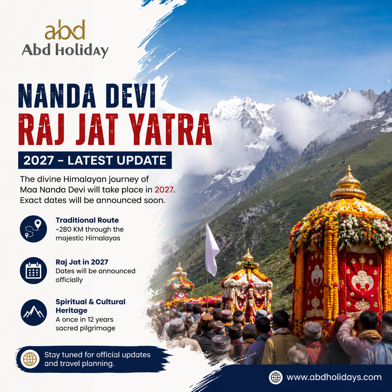 Nanda Devi Raj Jat Yatra 2027