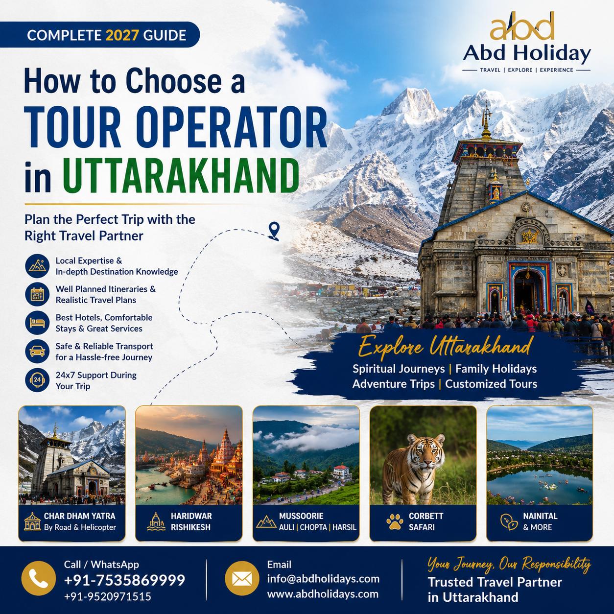  tour operator in Uttarakhand