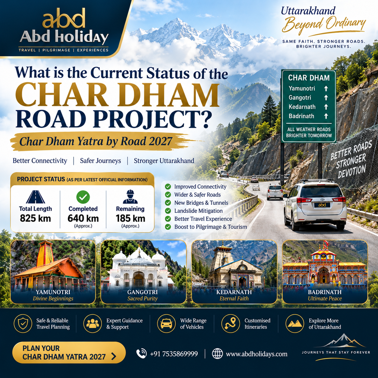 What Is the Current Status of the Char Dham Road Project? | Yatra 2027