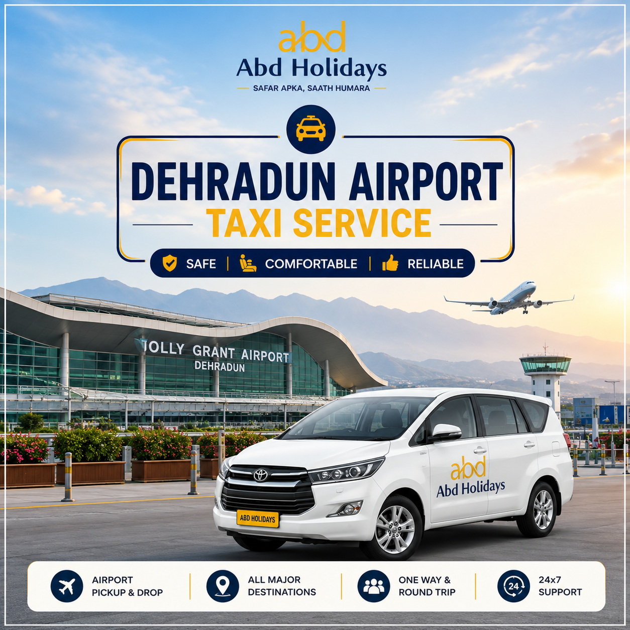 Dehradun Airport Taxi Service