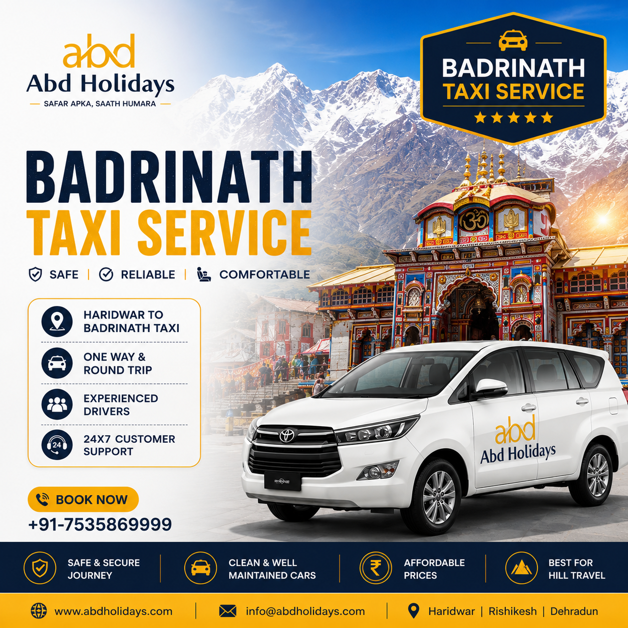 Badrinath Taxi Service