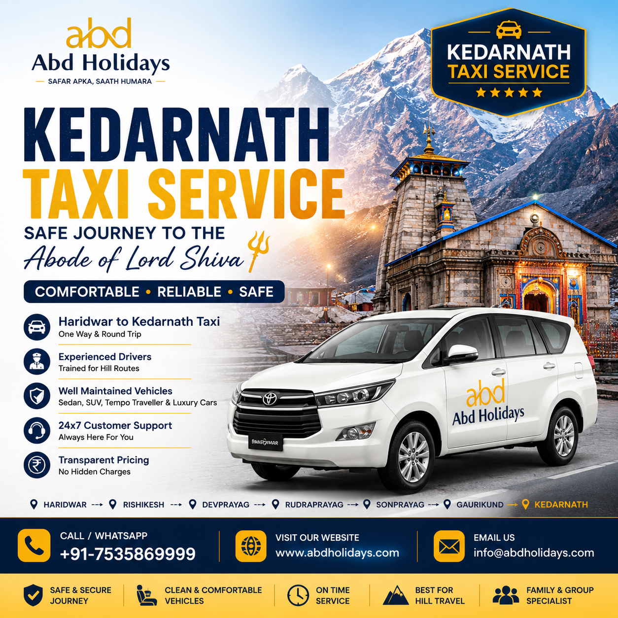 Kedarnath Taxi Service