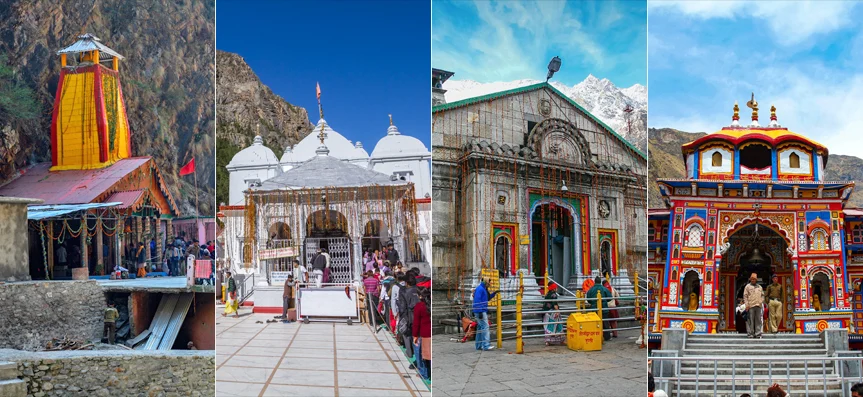 Char Dham Yatra from Dehradun (9days-8nights)